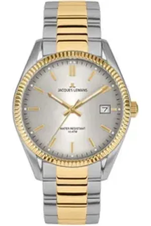 Jacques Lemans Quarzuhr Bicolor/Grau grau