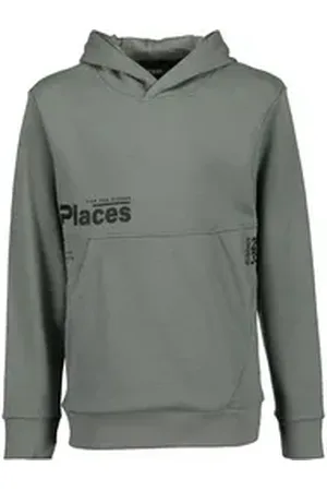 Blue Seven Hoodie Teenager Jungen Kapuzenpullover (1-tlg) grün 164