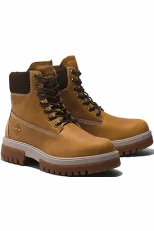 Timberland ARBOR ROAD MID LACE UP WATERPROOF BOOT Schnürboots Winterstiefel, Schnürstiefel, Winterschuhe, wasserdicht braun 45 EU