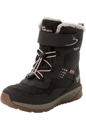 Jack Wolfskin POLAR BEAR-G TEXAPORE HIGH VC K Winterboots Snowboots, Winterstiefel, Winterschuhe, wasserdicht & gefüttert grau 39 EU