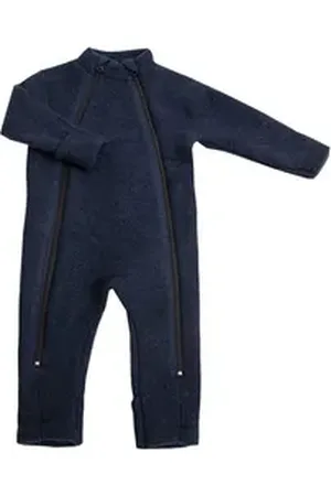 Joha Schneeoverall Wagenazug Wollfleece Merinowolle beige 68/74