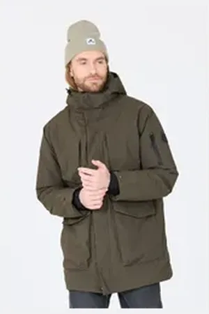 Whistler Parka Graysville mit wasser-, schnee- und winddichten Funktionen grau M