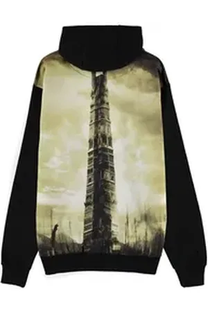 Herr der Ringe Kapuzensweatshirt Tower of Sauron The Lord Of The Rings Hoodie schwarz XXL