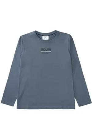 Staccato Langarmshirt Kn.-Shirt blau 140