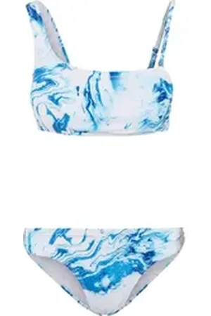 Urban classics Bügel-Tankini Damen Ladies Asymmetric Tank Top Bikini weiß L