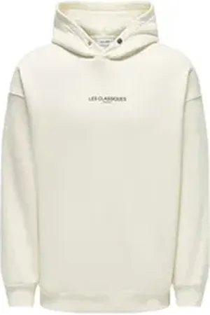 Only & Sons ONLY & SONS Hoodie Kapuzensweatshirt LES CLASSIQUES Hoodie (1-tlg) weiß L