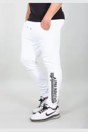 Alpha Industries Jogginghose Men - Jogger Jogger weiß 5 XL