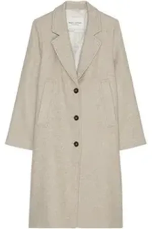 Marc O’ Polo Wollmantel Reversmantel beige 40