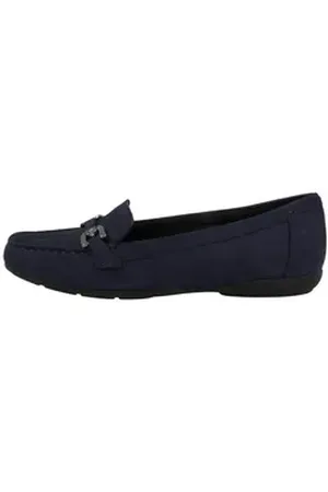 Geox D Annytah Moc A Damen Ballerina blau 38 EU