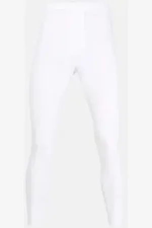 Götzburg Lange Unterhose 646352 Doppelripp (4er Vorteilspack) in reiner natürlicher Baumwoll-Qualität weiß 7