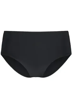 Seafolly Bikini-Hose Damen Bikinihose COLLECTIVE WIDE SIDE RETRO (1-St) schwarz 36