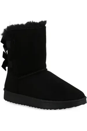 VAN HILL 902278 Damen Schlupfstiefeletten Winter Boots Warm Gefüttert Winterstiefelette Schuhe schwarz 40 EU