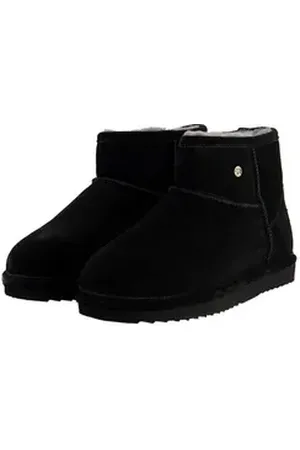 Warmbat Winterstiefel Wallaby Winterstiefel (1-tlg) Knöchelhoher Winterstiefel mit Wärme regulierendem Futter braun 38 EU