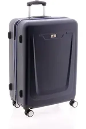 John Travel Hartschalen-Trolley Koffer XL - 77 cm, 4 Rollen, Volumen 104 Liter, in 5 Farben blau