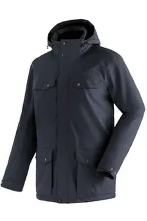 Maier Sports Funktionsjacke Knuth Herren Outdoorjacke, wind/wasserdichte Jacke, mTHERM Isolation blau 52
