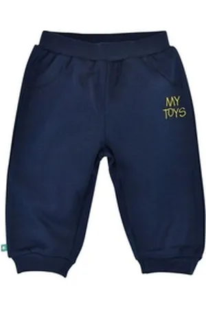 BONDI Jogginghose Baby Jungen Laufhose "My Toys" 93656, Dunkelblau (1-tlg) blau 74