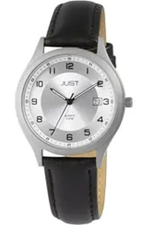 Just Watch Quarzuhr Leon "Leon" Herrenuhr mit Echt Lederband, Titangehäuse