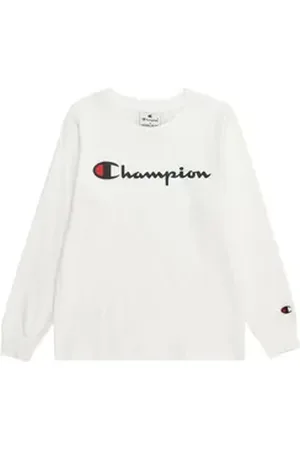 Champion Langarmshirt (1-tlg) rot|weiß L