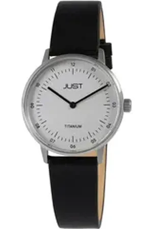 Just Watch Quarzuhr Damara "Damara" Damenuhr aus Titan mit Echtlederarmband, 5