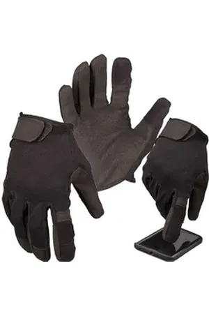 Mil-tec Schnittschutzhandschuhe Militär Einsatzhandschuhe Touch schwarz XL