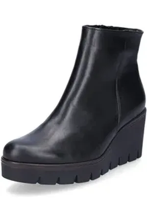 Gabor Damen Plateau Stiefelette schwarz Stiefelette schwarz 42,5 EU