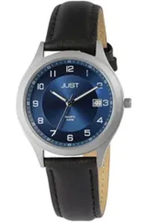 Just Watch Quarzuhr Leon "Leon" Herrenuhr mit Echt Lederband, Titangehäuse
