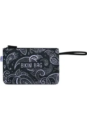 Capelli new york Strandtasche Bikini Tasche - Paisley schwarz