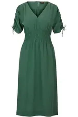 HUGO BOSS Sommerkleid grün 36