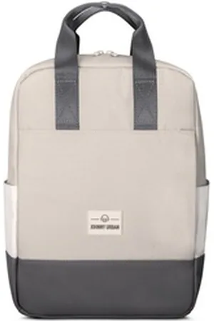 Johnny Urban Cityrucksack Jona Medium Tagesrucksack Damen mit Laptop Fach (1-tlg), Versteckte Fächer, Laptopfach, Wasserabweisend beige|grau