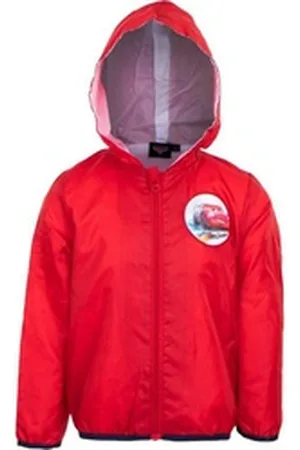Disney Regenjacke Cars Lightning MC Queen Jungen Kinder Jacke Gr. 98 bis 128 rot 98