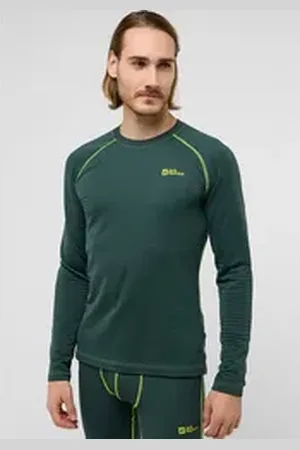 Jack Wolfskin Langarmshirt INFINITE WARM LS M grün L (52)