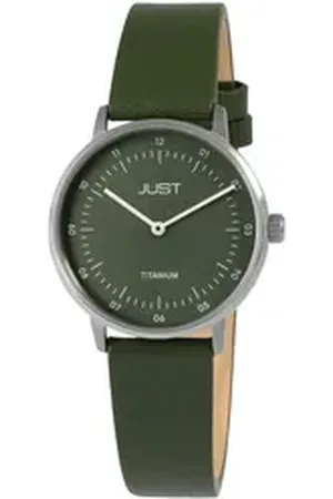 Just Watch Quarzuhr Damara "Damara" Damenuhr aus Titan mit Echtlederarmband, 5
