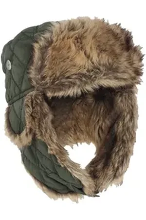 Mil-tec Strickmütze Wintermütze mit Kunstpelz schwarz 55/56 (S)