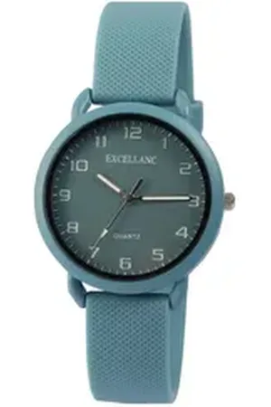 Excellanc Quarzuhr 1500007 mit Silikonarmband, Mineralglas, Superluminova