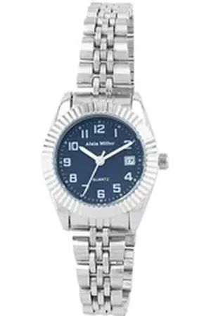 Alain Miller Quarzuhr 2800105 Damenuhr mit Gliederarmband aus Edelstahl