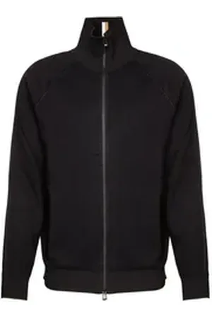 HUGO BOSS Strickjacke H-Domico (1-tlg) schwarz L