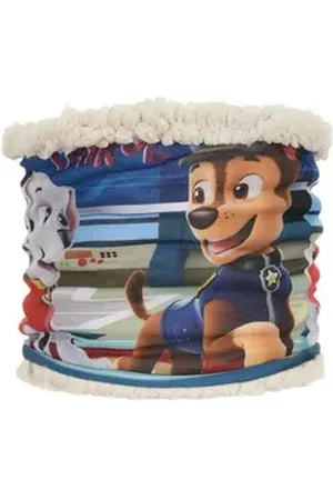 Paw Patrol Loop Kinder Jungen Winter Schal Schlauchschal Loop Marshall weiß