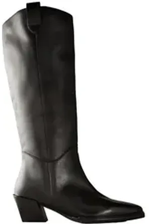 Next Kniehohe Premium Cowboystiefel Westernstiefel (1-tlg) schwarz 38,5 EU
