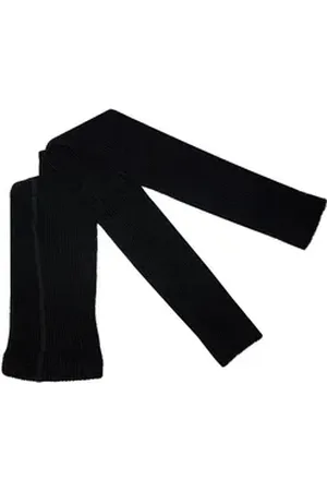 WERI SPEZIALS Strumpfhersteller GmbH 7/8-Leggings Kinder Strickleggings >>Rippe 1:1<< aus Wolle schwarz 98-104