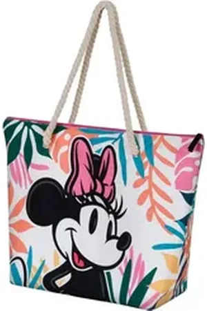Disney Karactermania Strandtasche Minnie Maus Island Soleil Tragetasche, große Henkel bunt