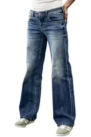 Freeman T Porter Freeman T. Porter Schlagjeans Agatha Damen Schlaghose Denim Sanremo medium W30