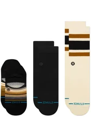 Stance Freizeitsocken ICON SERIES 3 PACK schwarz M (39-42)
