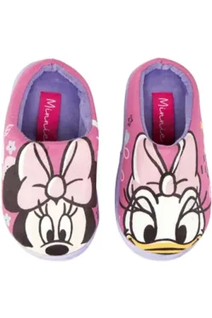 Arditex Disney Minnie Mouse Minnie Maus & Daisy Duck Hausschuh Mädchen Slipper Pantoffel Gr. 26-31 rosa 31 EU