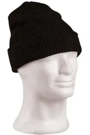 Mil-tec Strickmütze Militär Rollstrickmütze schwarz