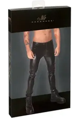 NOIR Lederimitathose - Hose - (2XL,L,M,XL) schwarz XL