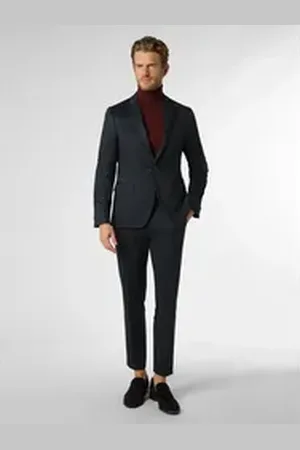Finshley & Harding London Anzug Brixdon/Hoxdon blau 48