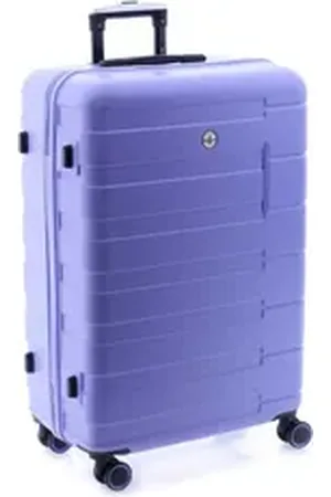 John Travel Hartschalen-Trolley XL-Koffer - 77cm - 4 Rollen lila