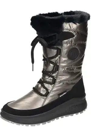 Manitu Snow Boots Winterstiefel mit POLAR-TEX braun 38 EU