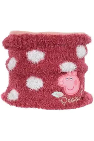 Peppa Pig Loop Kinder Mädchen Winter-Schal Schlauch-Schal rosa
