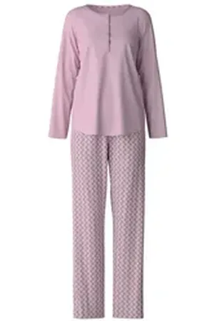 Calida Pyjama Cotton Special Damen (2 tlg) lila|rosa S (40/42)